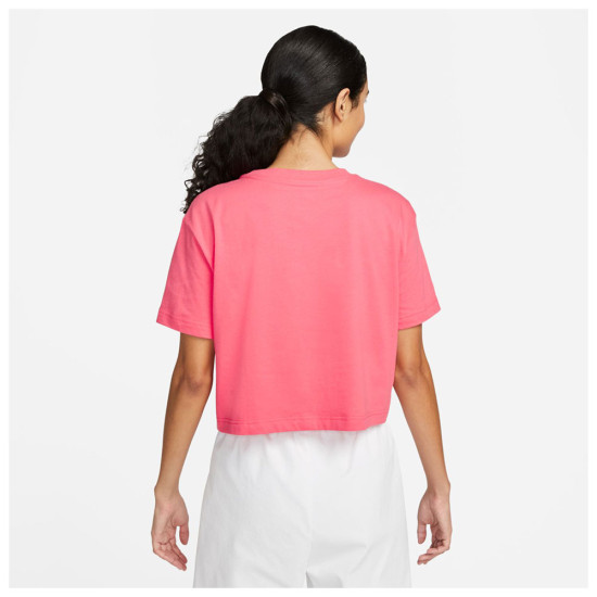 Nike Γυναικεία κοντομάνικη μπλούζα Sportswear Essential crop Nike Γυναικεία κοντομάνικη μπλούζα Sportswear Essential crop